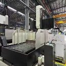 后一个台湾大金3320龙门加工中心，工作台3X1.7米，门.